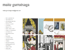 Tablet Screenshot of maitegurrutxaga.com